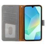 For Samsung Galaxy A06s Case RFID Blocking Wallet Litchi Texture Leather Phone Cover Magnetic Clasp