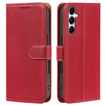 For Samsung Galaxy A06s Case RFID Blocking Wallet Litchi Texture Leather Phone Cover Magnetic Clasp