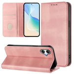 Samsung Galaxy A06 5G / Galaxy A06 4G Plånboksfodral Retro Textur RFID-blockerande läderfodral