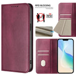 For Xiaomi Redmi Note 14 Pro 5G Wallet Cases Retro Texture RFID Blocking Leather Phone Cover