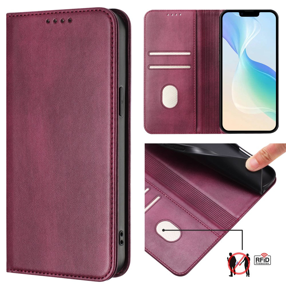 For Xiaomi Redmi Note 14 Pro 5G Wallet Cases Retro Texture RFID Blocking Leather Phone Cover