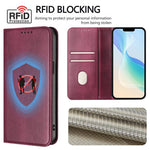 For Xiaomi Redmi Note 14 Pro 5G Wallet Cases Retro Texture RFID Blocking Leather Phone Cover