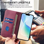 For Xiaomi Redmi Note 14 Pro 5G Wallet Cases Retro Texture RFID Blocking Leather Phone Cover