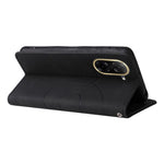 For Xiaomi Redmi A5 NFC (EU) (173.45mm) Leather Phone Case Stand Wallet with Bi-colour Splicing Design