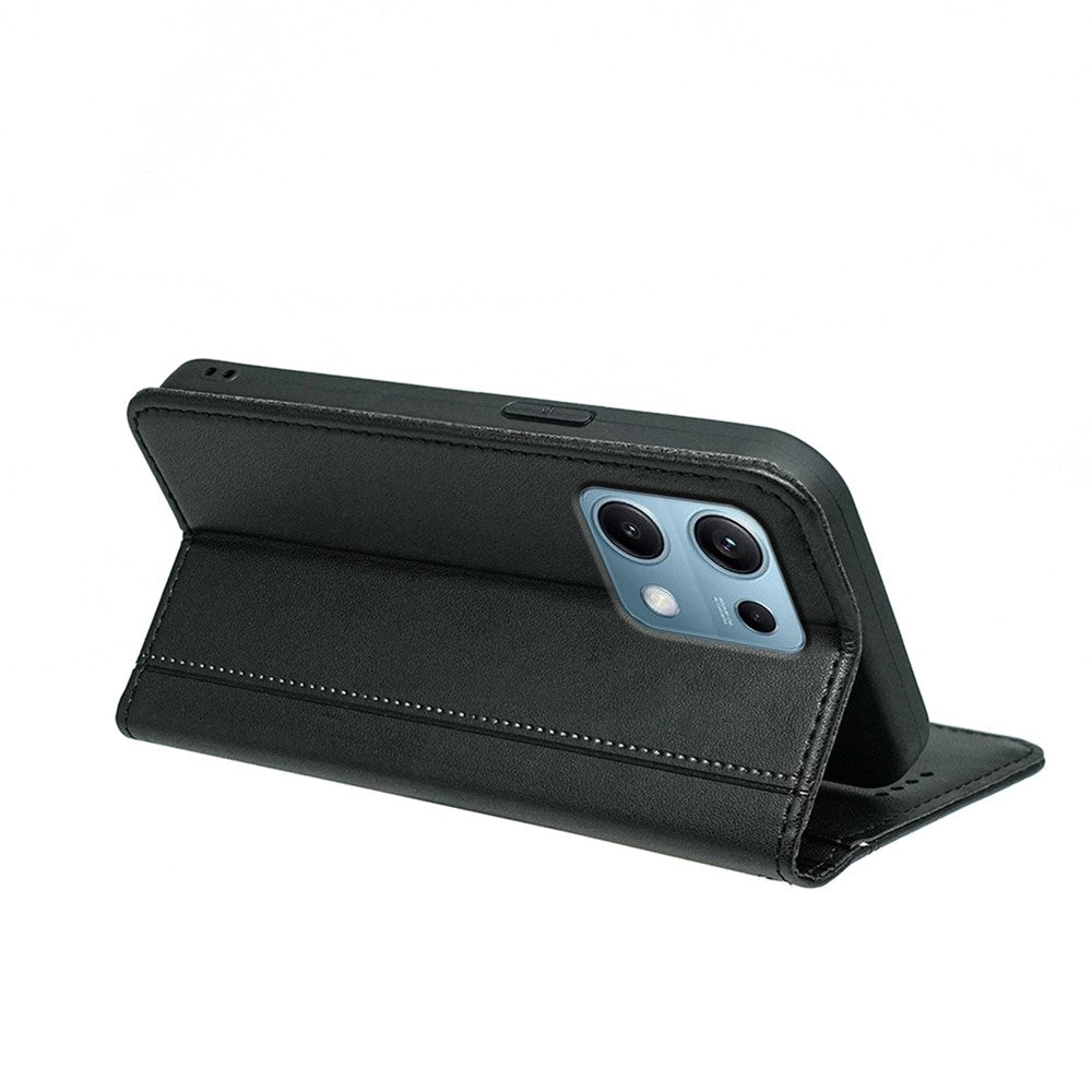 HX01 For Xiaomi Redmi Note 14S 4G Wallet Case Magnetic Closing PU Leather Phone Cover