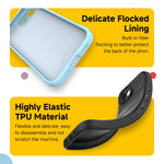 AMORUS For iPhone 17th / 16th Case Shockproof Soft TPU Rugged Phone Back Cover