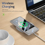 For Huawei Mate X6 Case Magnetic Kickstand Clear PC Phone Cover with HD Screen Film