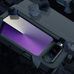 For Huawei Pura X Case Hinge Protection Skin-Touch PC Phone Cover