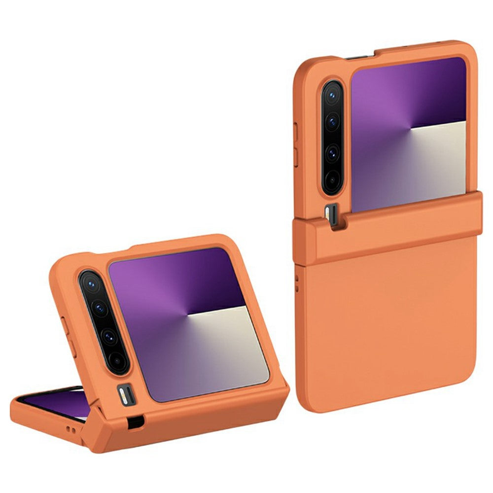 For Huawei Pura X Case Hinge Protection Skin-Touch PC Phone Cover