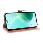 For Honor 400 Lite 5G Wallet Case Floral Butterfly Imprinted Leather Phone Cover Stand