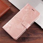 For Honor 400 Lite 5G Wallet Case Floral Butterfly Imprinted Leather Phone Cover Stand