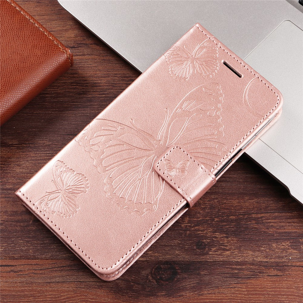 For Honor 400 Lite 5G Wallet Case Floral Butterfly Imprinted Leather Phone Cover Stand