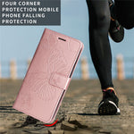 For Honor 400 Lite 5G Wallet Case Floral Butterfly Imprinted Leather Phone Cover Stand