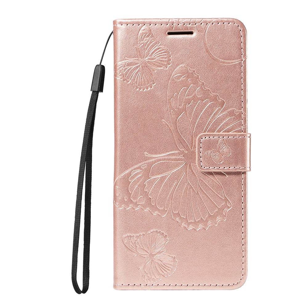 For Honor 400 Lite 5G Wallet Case Floral Butterfly Imprinted Leather Phone Cover Stand
