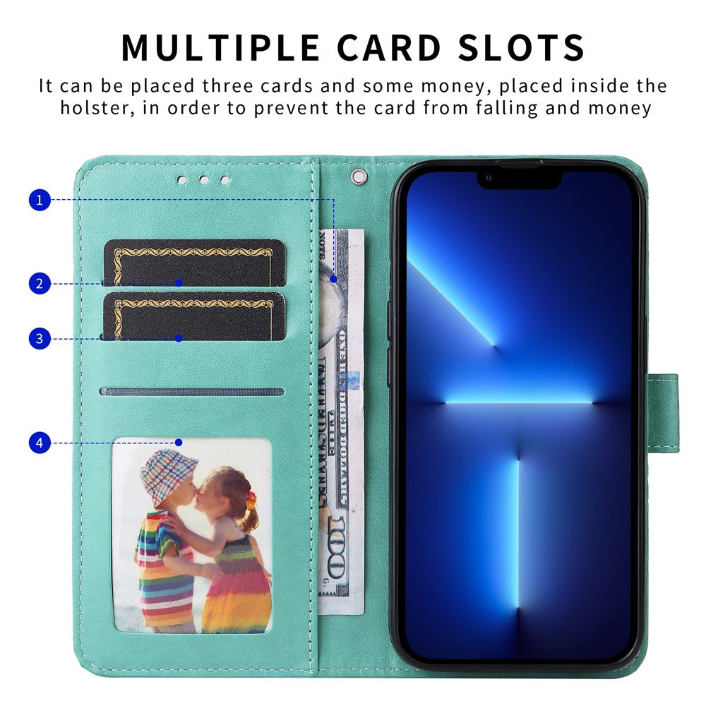 For Honor X70i / 400 Lite 5G Case Sunflower Imprint Leather Wallet Phone Cover