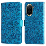 For Xiaomi Redmi A5 NFC (EU) (173.45mm) Case Sunflower Imprint Leather Wallet Phone Cover
