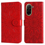 For Xiaomi Redmi A5 NFC (EU) (173.45mm) Case Sunflower Imprint Leather Wallet Phone Cover