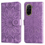 For Xiaomi Redmi A5 NFC (EU) (173.45mm) Case Sunflower Imprint Leather Wallet Phone Cover
