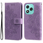 For Honor X70i / 400 Lite 5G Case Floral Pattern PU Leather Wallet Stand Phone Cover