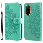 For Xiaomi Redmi A5 NFC (EU) (173.45mm) Case Floral Pattern PU Leather Wallet Stand Phone Cover