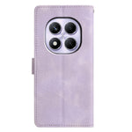 For Xiaomi Redmi Note 14 Pro+ 5G  /  Note 14 Pro 5G Case Wallet Stand Imprinted Triangle Pattern Leather Phone Flip Cover