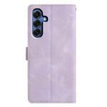 For Samsung Galaxy A05s 4G Case Wallet Stand Imprinted Triangle Pattern Leather Phone Flip Cover