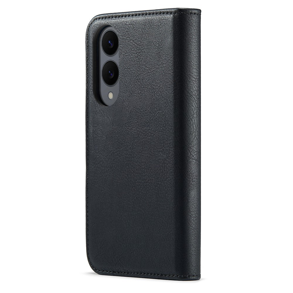 DG.MING för Samsung Galaxy S25 Edge Fodral Avtagbart Splitläder Mobilskal