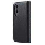 DG.MING for Samsung Galaxy S25 Edge Case Detachable Split Leather Phone Cover