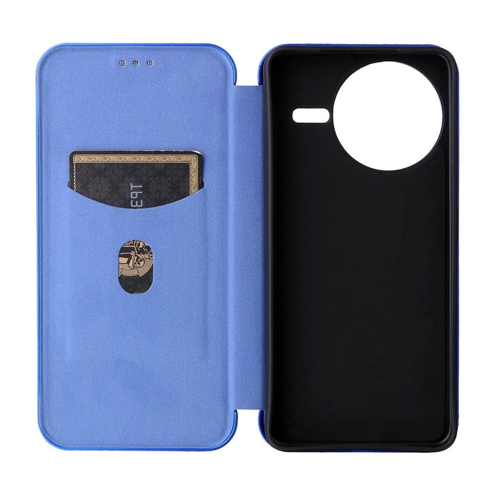 Phone Case for Xiaomi Poco F7 Pro 5G / F7 Ultra 5G / Redmi K80 5G / K80 Pro 5G Carbon Fiber Texture Drop-Proof PU Leather Cover