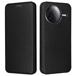 Phone Case for Xiaomi Poco F7 Pro 5G / F7 Ultra 5G / Redmi K80 5G / K80 Pro 5G Carbon Fiber Texture Drop-Proof PU Leather Cover