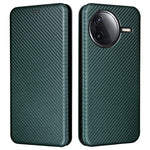 Phone Case for Xiaomi Poco F7 Pro 5G / F7 Ultra 5G / Redmi K80 5G / K80 Pro 5G Carbon Fiber Texture Drop-Proof PU Leather Cover