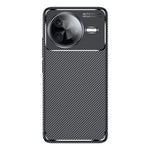Xiaomi Redmi K80 5G / Poco F7 Pro 5G-cover med kulfiberstruktur, TPU-mobilbeskyttelse og varmeafledning