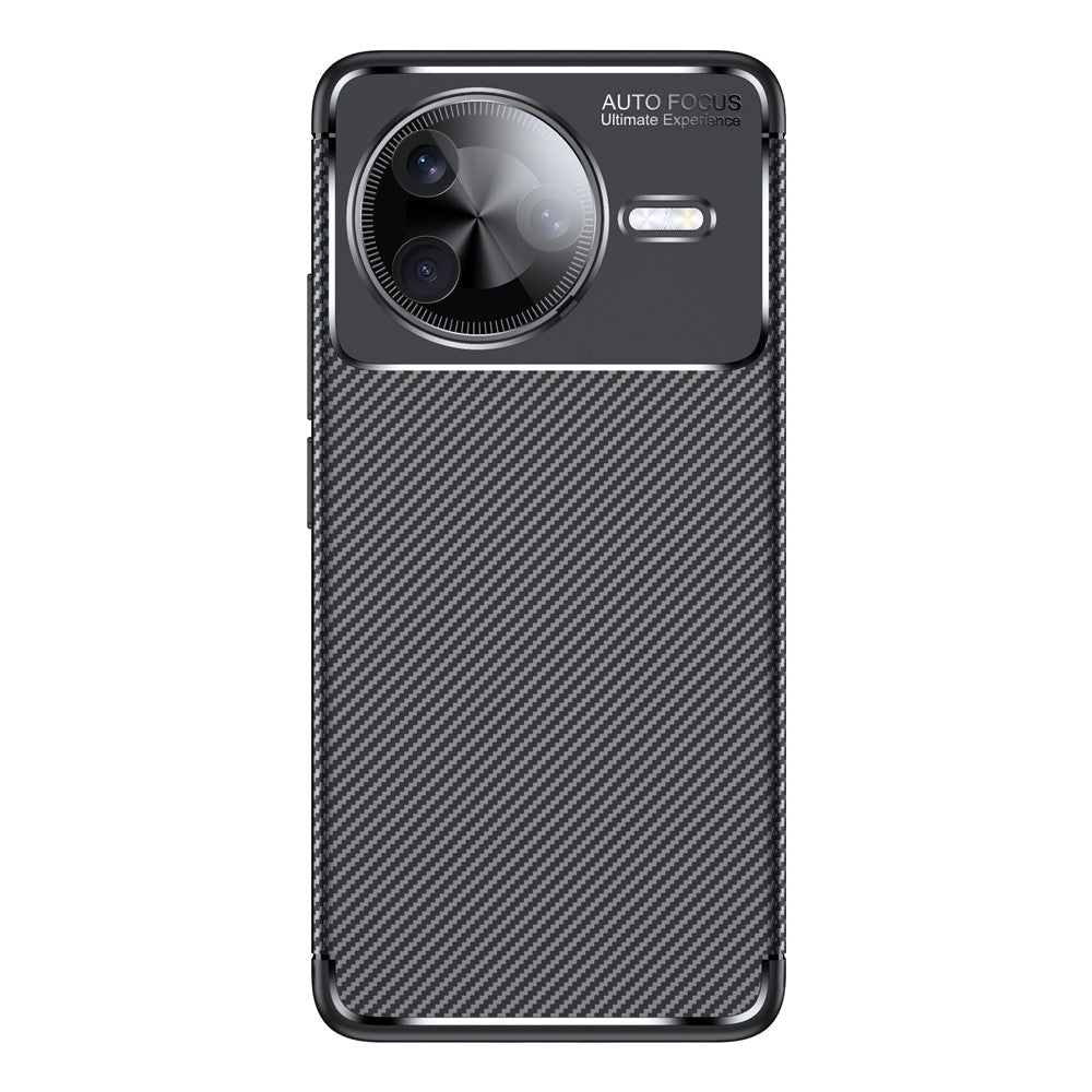 Xiaomi Redmi K80 5G / Poco F7 Pro 5G-cover med kulfiberstruktur, TPU-mobilbeskyttelse og varmeafledning