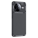 Xiaomi Redmi K80 5G / Poco F7 Pro 5G-cover med kulfiberstruktur, TPU-mobilbeskyttelse og varmeafledning