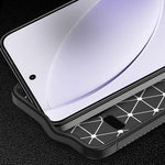 Xiaomi Redmi K80 5G / Poco F7 Pro 5G-cover med kulfiberstruktur, TPU-mobilbeskyttelse og varmeafledning