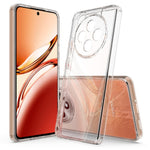 Oppo Reno12 FS 5G / Oppo F27 5G / Oppo Reno12 F 5G Genomskinligt mobilskal TPU+Akryl Stötsäkert mobilbaksida
