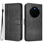 For Honor Magic7 Pro 5G Cases Wallet Stand Retro Texture Leather Phone Cover with Lanyard