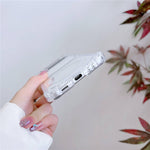Til Samsung Galaxy Z Flip4 5G Magnetisk Anti-fald Telefoncover, Blødt TPU + Gennemsigtigt PC Bagside Beskyttelsescover