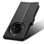 For Oppo Find N5 5G Leather Wallet Case with Strap Diamond Texture Phone Cover