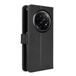 For Oppo Find N5 5G Leather Wallet Case with Strap Diamond Texture Phone Cover