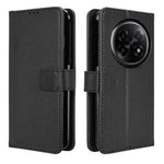 For Oppo Find N5 5G Leather Wallet Case with Strap Diamond Texture Phone Cover