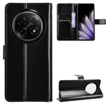 For Oppo Find N5 5G PU Leather Case with Strap Crazy Horse Texture Phone Wallet Cover