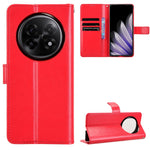 For Oppo Find N5 5G PU Leather Case with Strap Crazy Horse Texture Phone Wallet Cover