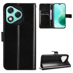 For Honor 400 Lite 5G PU Leather Case with Strap Crazy Horse Texture Phone Wallet Cover