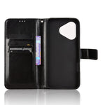 For Honor 400 Lite 5G PU Leather Case with Strap Crazy Horse Texture Phone Wallet Cover