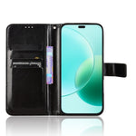 For Honor 400 Lite 5G PU Leather Case with Strap Crazy Horse Texture Phone Wallet Cover