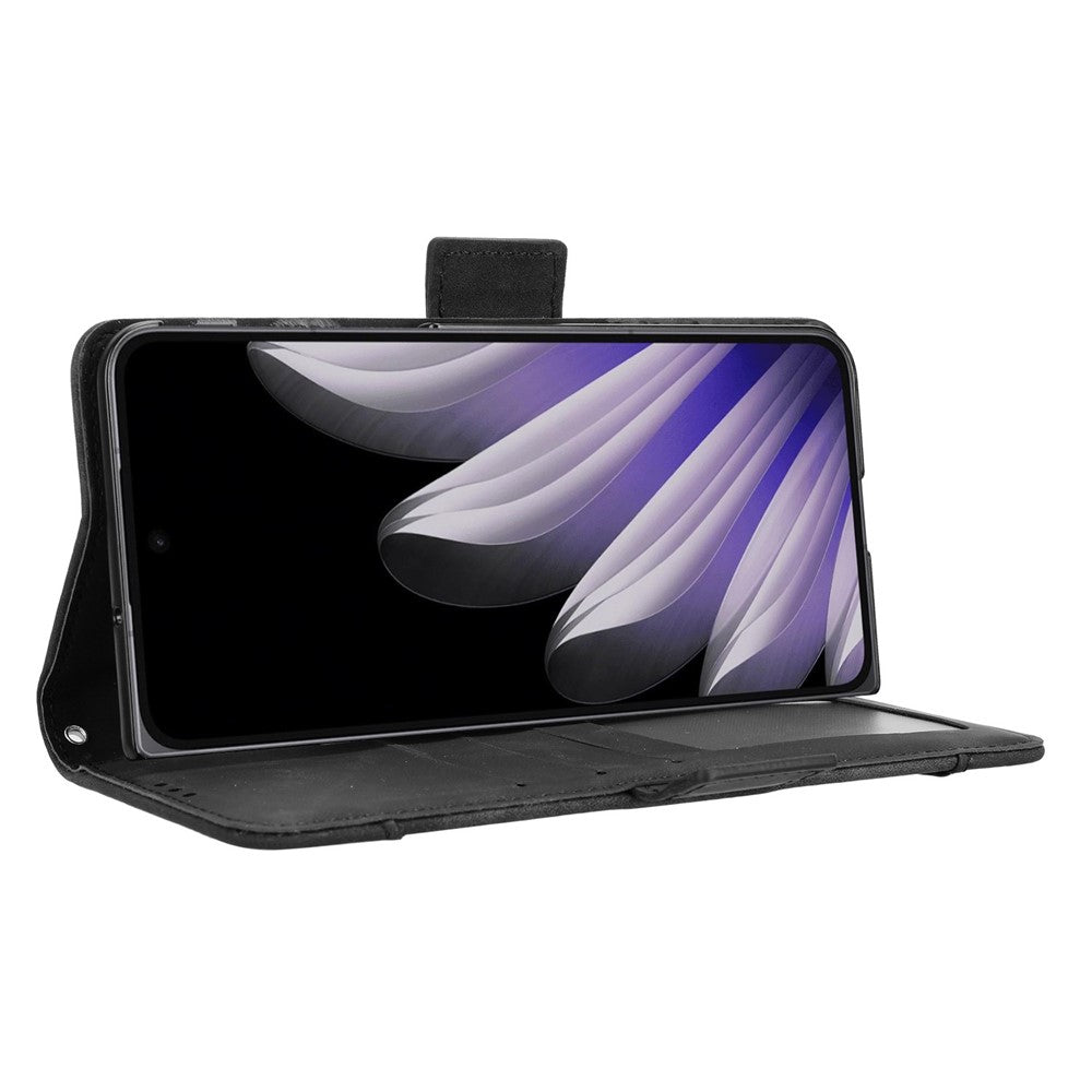 Til Oppo Find N5 5G læderetui, telefonpung-cover med flere kortlommer