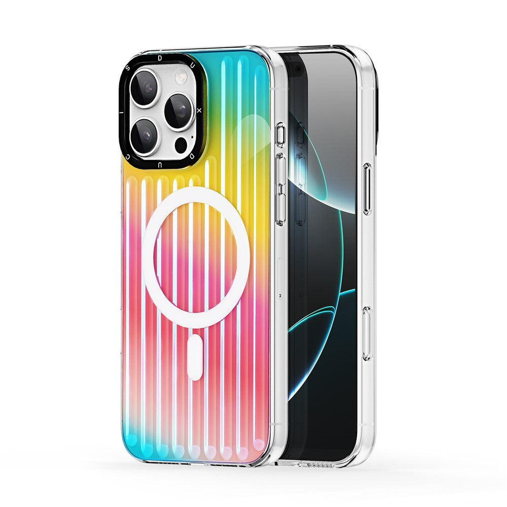 DUX DUCIS For iPhone 16 Pro Max Case Zest Series Compatible with MagSafe Gradient TPU + PET Phone Cover