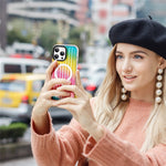 DUX DUCIS For iPhone 16 Pro Max Case Zest Series Compatible with MagSafe Gradient TPU + PET Phone Cover