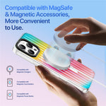 DUX DUCIS For iPhone 16 Pro Max Case Zest Series Compatible with MagSafe Gradient TPU + PET Phone Cover
